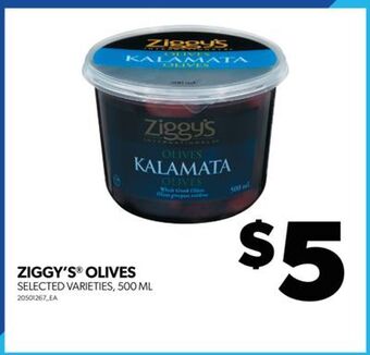 Real Canadian Superstore Ziggy's® olives, 500 ml offer