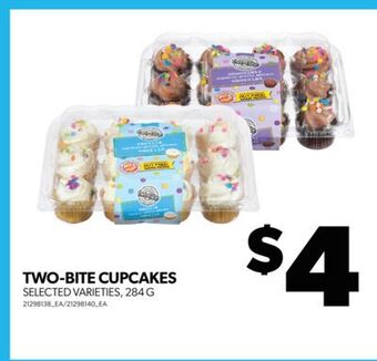 Real Canadian Superstore Two-bite cupcakes, 284 g offer