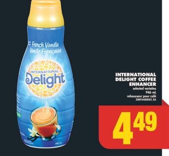 No Frills International delight coffee enhancer, 946 ml offer