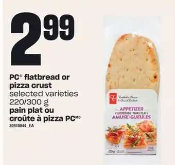 Independent Grocer Pc® flatbread or pizza crust, 220/300 g offer