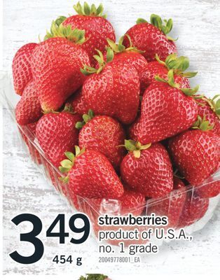 Fortinos Strawberries, 454 g offer