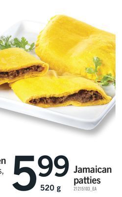 Fortinos Jamaican patties, 520 g offer
