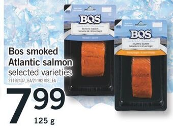 Fortinos Bos smoked atlantic salmon, 125 g offer