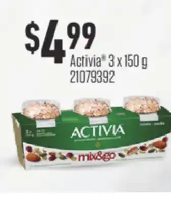 Fortinos Activia® 3 x 150 g offer