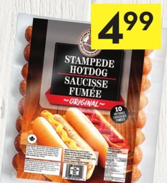Foodland Butcher's selection stampede hot dogs 900 g offer