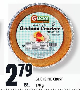 Metro Glicks pie crust offer