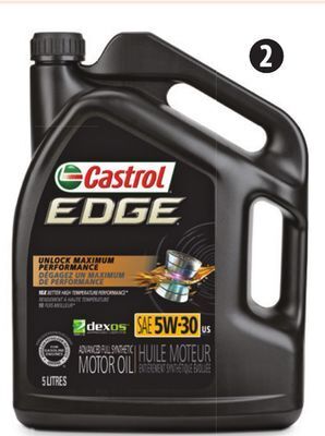 Canadian Tire Castrol titanium synthetic motor oil offer