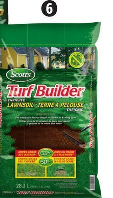 Canadian Tire Scotts turf builder enriched lawn soil, 28.3l offer