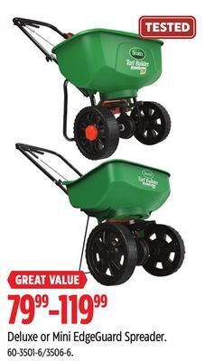 Canadian Tire Deluxe or mini edgeguard spreader. offer