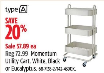 Canadian Tire Type a momentum utility cart offer