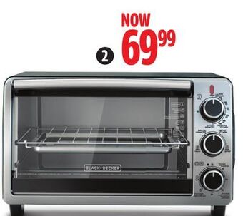 Canadian Tire Black+ decker convection toaster oven offer