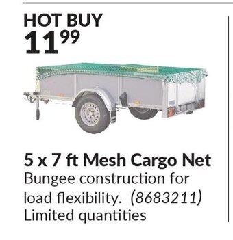 Princess Auto 5 x 7 ft Mesh Cargo Net offer