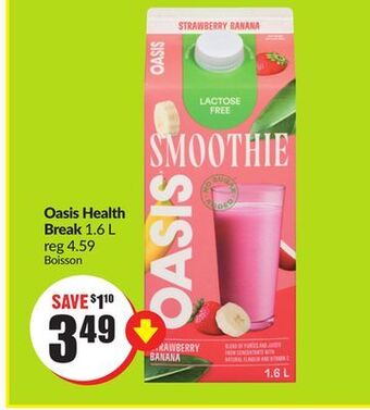 FreshCo Oasis health break 1.6 l offer