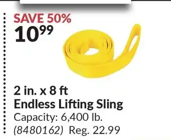 Princess Auto 2 in. x 8 ft Endless Lifting Sling offer
