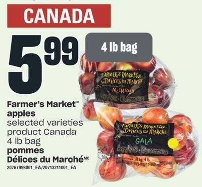 Valu-mart Pommes délices du marché offer