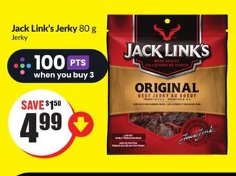 FreshCo Jack link's jerky 80 g offer