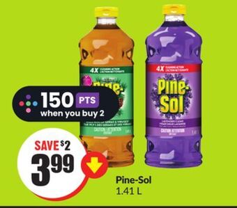 FreshCo Pine-sol 1.41 l offer