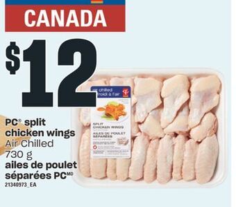 Valu-mart Ailes de poulet séparées pc, 730 g offer