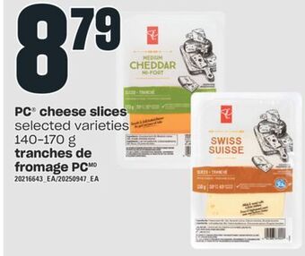Valu-mart Tranches de fromage pc, 140-170 g offer