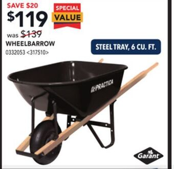 RONA Wheelbarrow offer