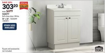 RONA Vanity offer