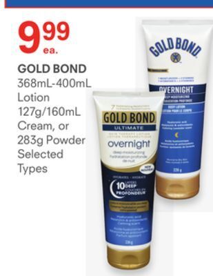 IDA Pharmacy Gold bond offer