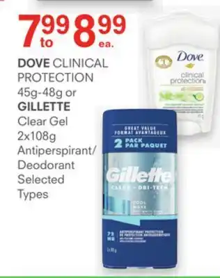IDA Pharmacy Dove or gillette offer