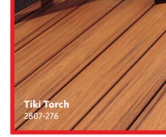 Home Hardware Tiki torch transcend® tropicals composite decking offer