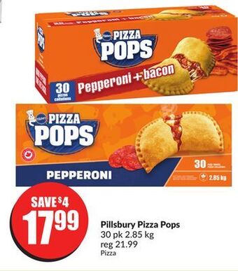 Chalo FreshCo Pillsbury pizza pops 30 pk 2.85 kg offer