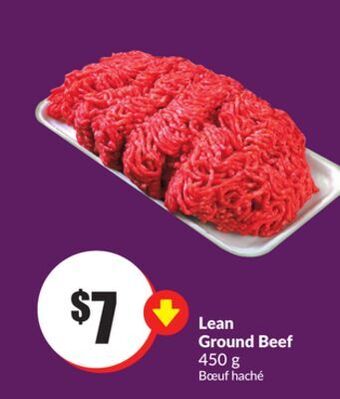 Chalo FreshCo Lean ground beef 450 g offer