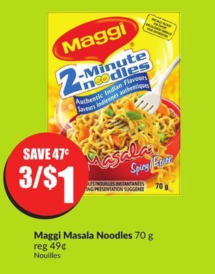 Chalo FreshCo Maggi masala noodles 70 g offer