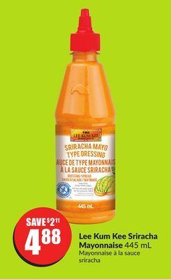 Chalo FreshCo Lee kum kee sriracha mayonnaise 445 ml offer