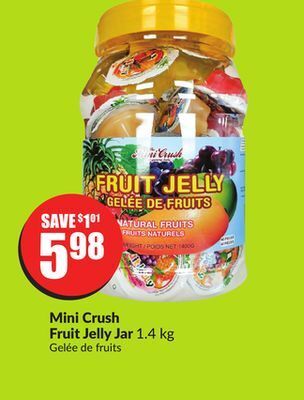 Chalo FreshCo Mini crush fruit jelly jar 1.4 kg offer