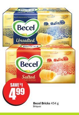 Chalo FreshCo Becel bricks 454 g offer