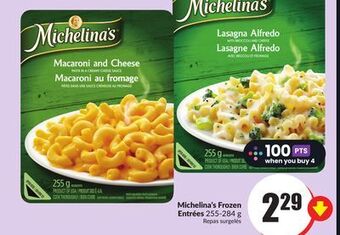Chalo FreshCo Michelina's frozen entrées 255-284 g offer