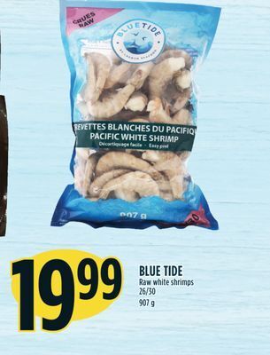 Marché Adonis Blue tide raw white shrimps 26/30 offer
