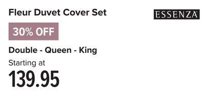 Linen Chest Fleur duvet cover set offer
