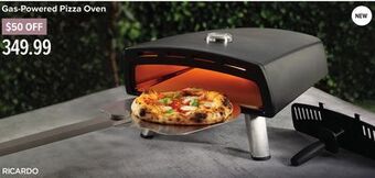 Linen Chest Gas-powered pizza oven offer