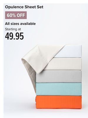 Linen Chest Opulence sheet set offer