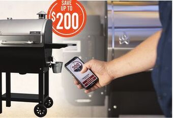 Bass Pro Camp chef® woodwind pellet grills offer