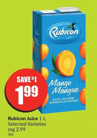 FreshCo Rubicon juice offer