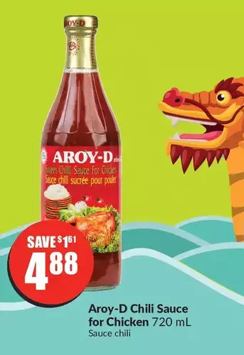 FreshCo Aroy-d chili sauce for chicken offer