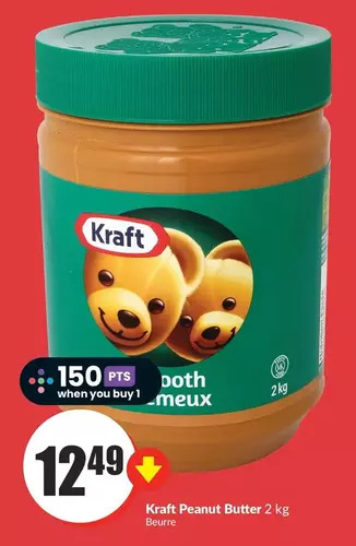FreshCo Kraft peanut butter offer