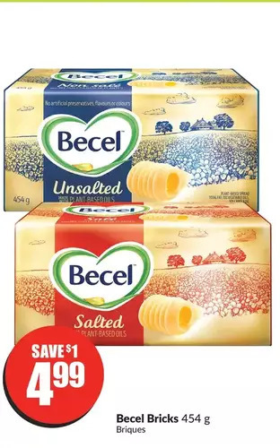 FreshCo Becel bricks offer