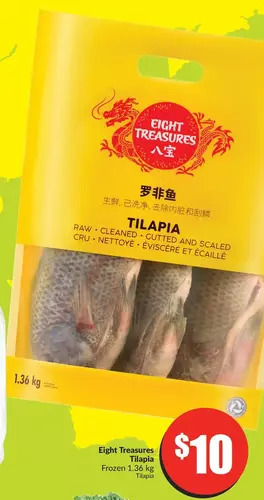 FreshCo Eight treasures tilapia offer