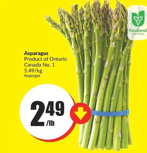 FreshCo Asparagus offer