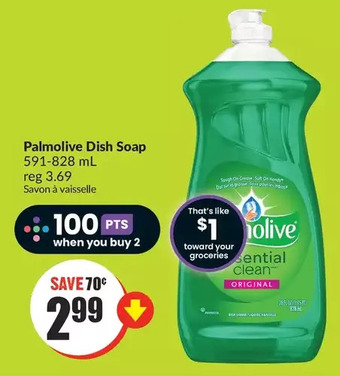 FreshCo Palmolive dish soap offer