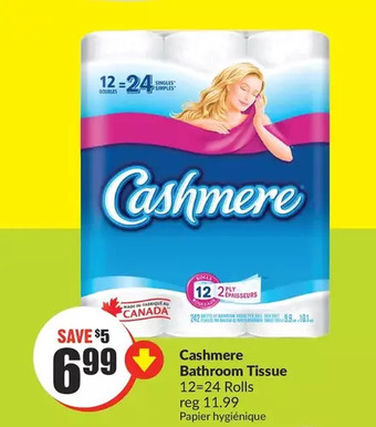 FreshCo Cashmere bathroom tissue offer
