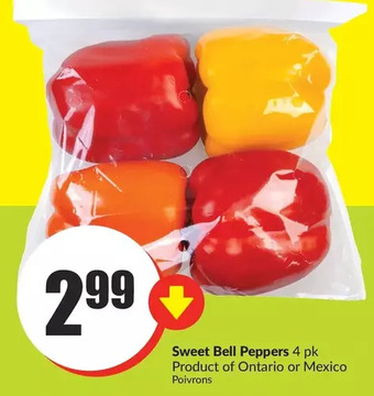 FreshCo Sweet bell peppers offer