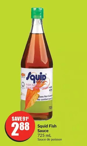 FreshCo Squid fish sauce offer